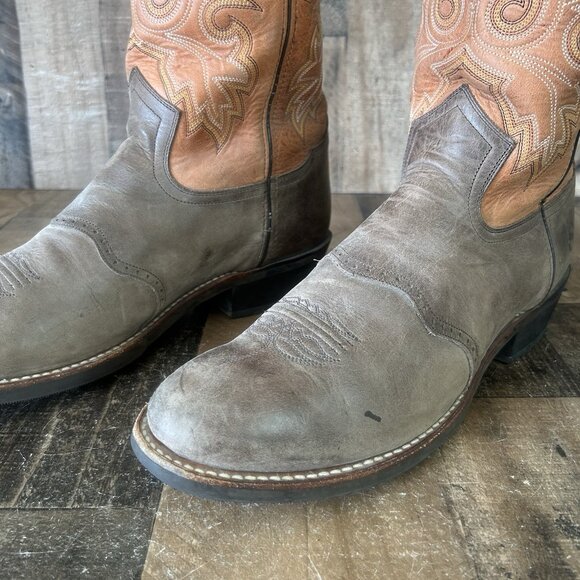 Double H 1537 Buckaroo Tall Western Cowboy Boots Mens 13 D - Picture 12 of 12